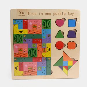 3D Wooden Puzzle Board