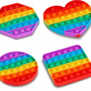 Pop It Silicone Push Pop Bubble Fidget toy Different shape