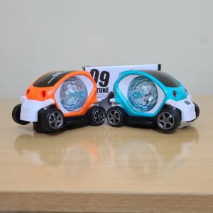 09 Future Car Rotate 360° with Flashing Light & Music