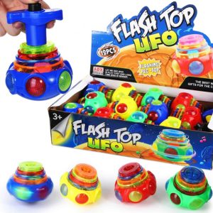 Flashing Top UFO Spinning Toy