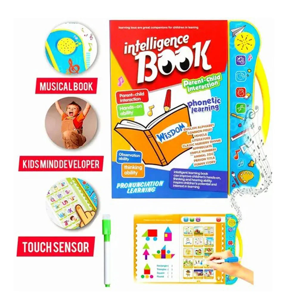 Intelligence Kids Study Book for Kids – Interactive Learning & Educational Toy for kids - Image 3