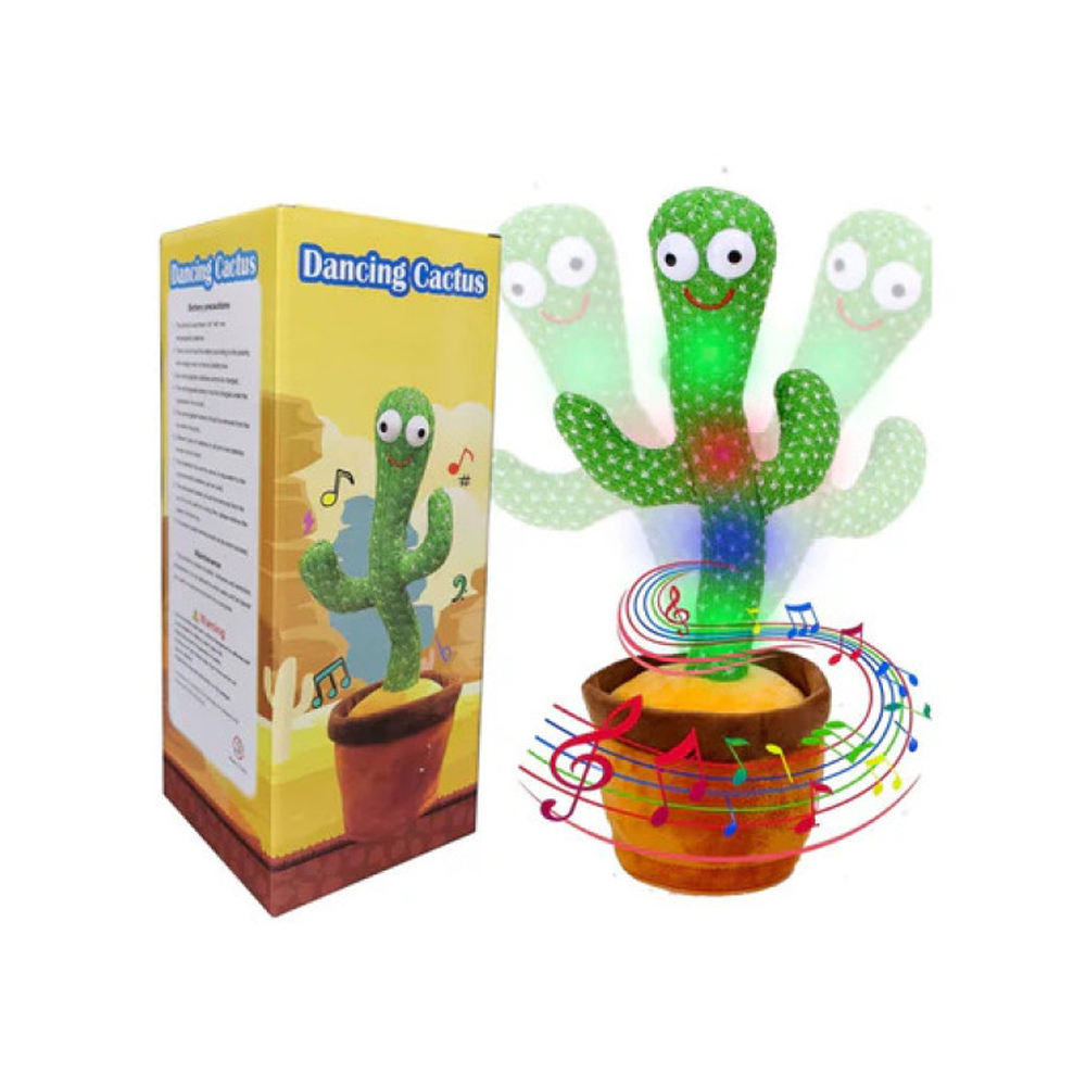 Dancing Cactus Repeat Talking Toy - Image 4