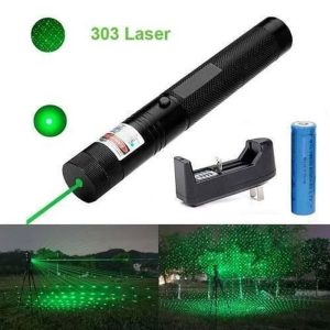 Green Laser Pointer – High-Power Rechargeable with Focus