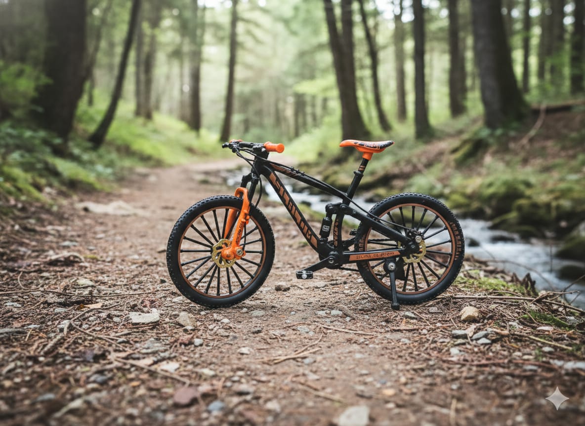 Die-Cast Mountain Bike Model – Realistic Design & Premium Finish - Image 2