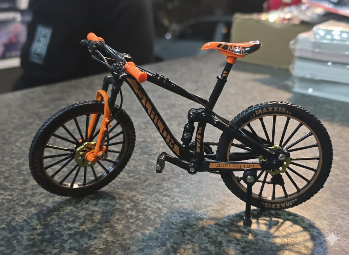 Die-Cast Mountain Bike Model – Realistic Design & Premium Finish - Image 4