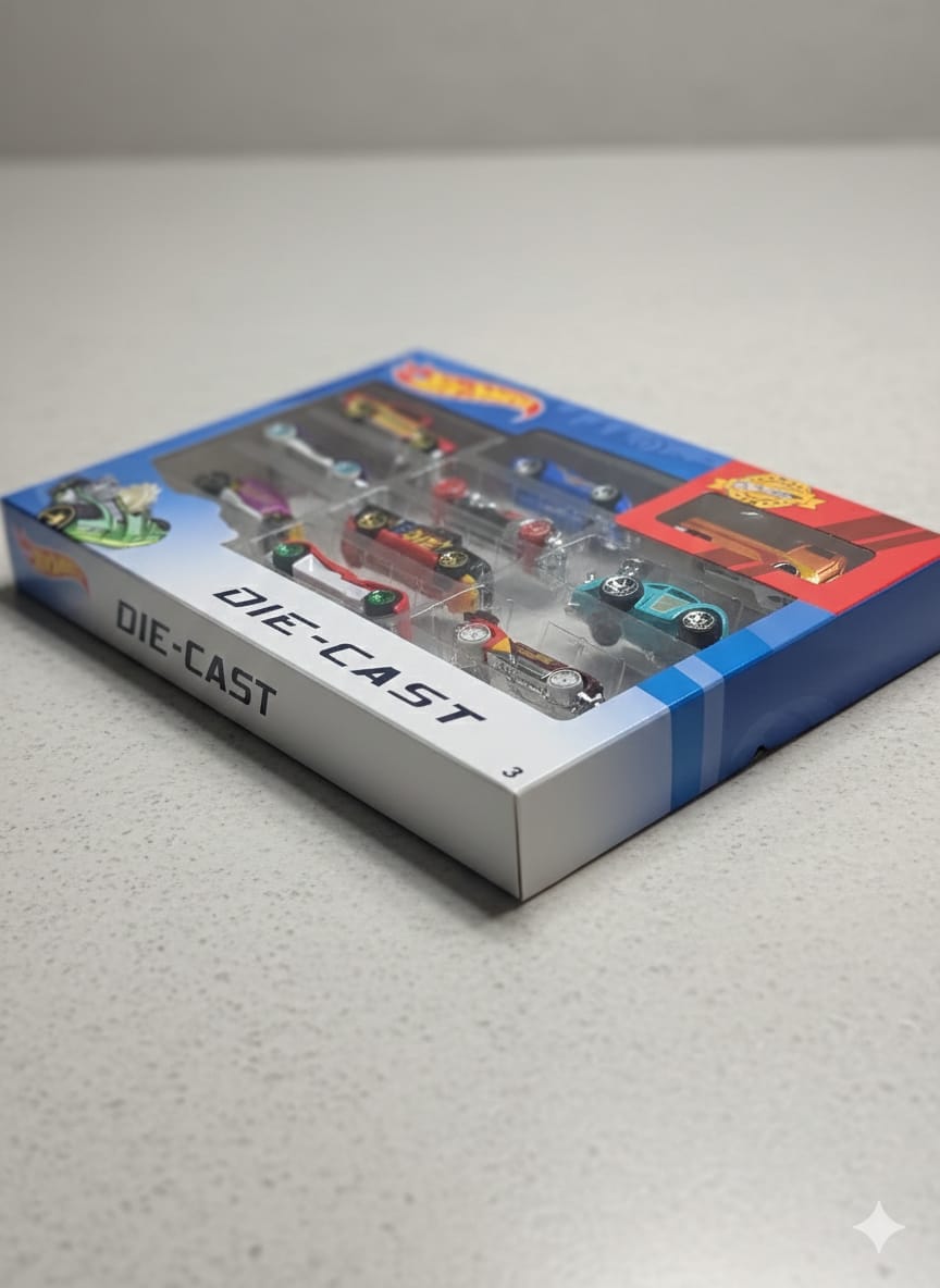 10-Piece Premium Die-Cast Cars Set – Perfect Gift for Kids - Image 2