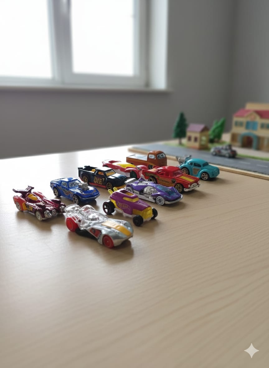 10-Piece Premium Die-Cast Cars Set – Perfect Gift for Kids - Image 3