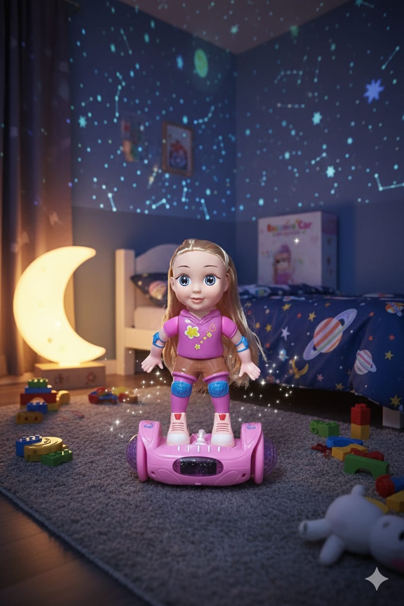 Lovely Doll – Fun Riding Toy with Lights, Music, and Motion - Image 2