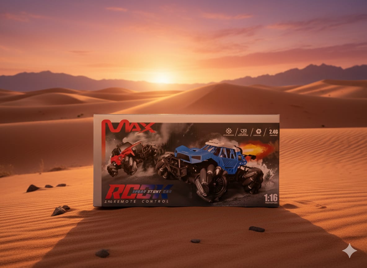 1:16 Scale Remote Control Spray Stunt Car - Image 3