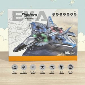 EVA Fighter Jet Remote Control (RC) Aircraft,