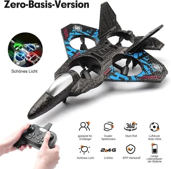 EVA Fighter Jet Remote Control (RC) Aircraft, - Image 4