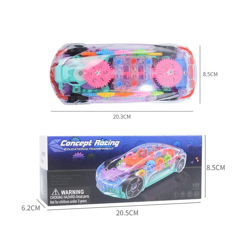 The acousto-optic gear car is a high-energy toy - Image 4