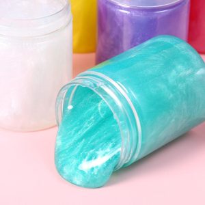 Crystal Colorful Sparkling Glittery Slime for Kids
