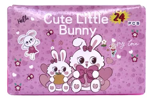 24 Pcs Mini Bunny Plush Bulk Rabbit Stuffed Animal Toy Set - Image 4