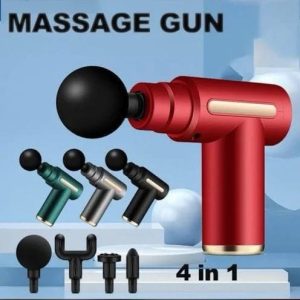 4-in-1 Portable Deep Tissue Massage Gun