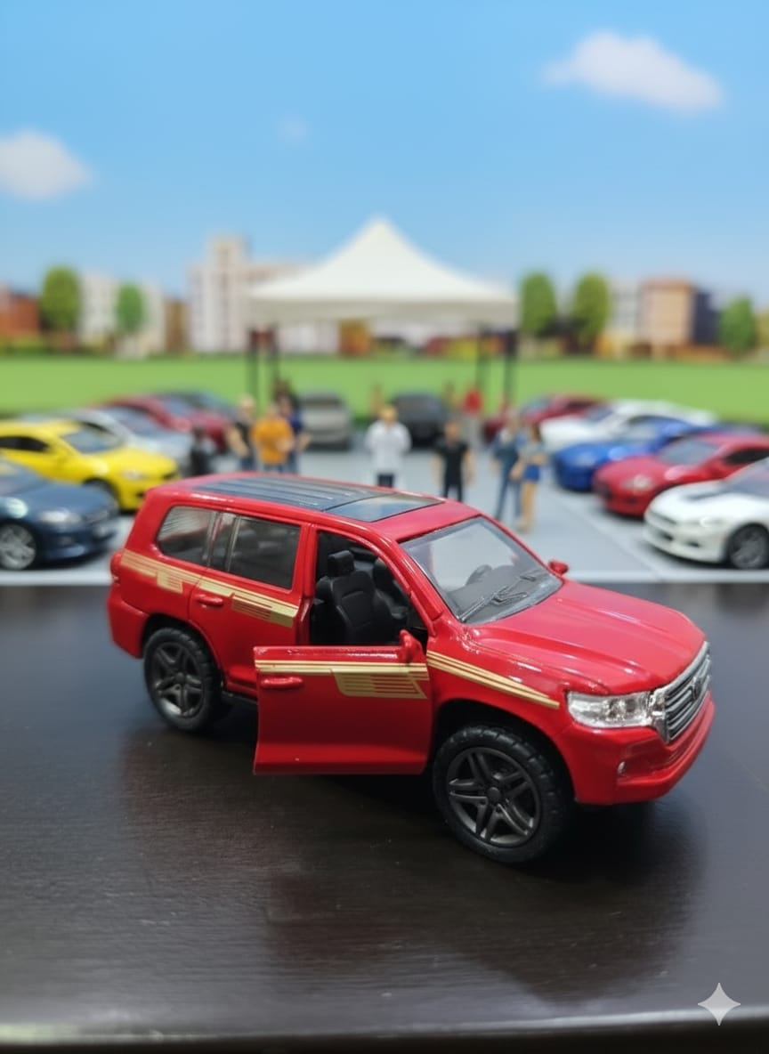 1:32 scale die-cast model cars Toyota Land Cruiser - Image 3