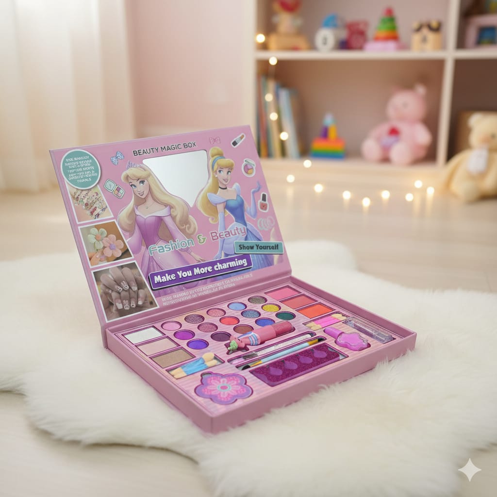 My Beauty Makeup Set – All-in-One Accessory & Pretend Play Kit for Kids - Image 2