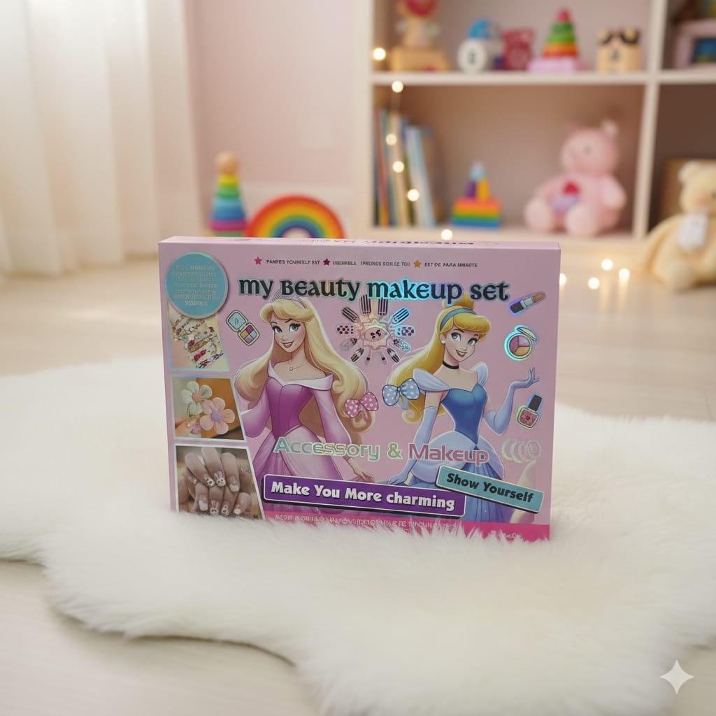 My Beauty Makeup Set – All-in-One Accessory & Pretend Play Kit for Kids - Image 4