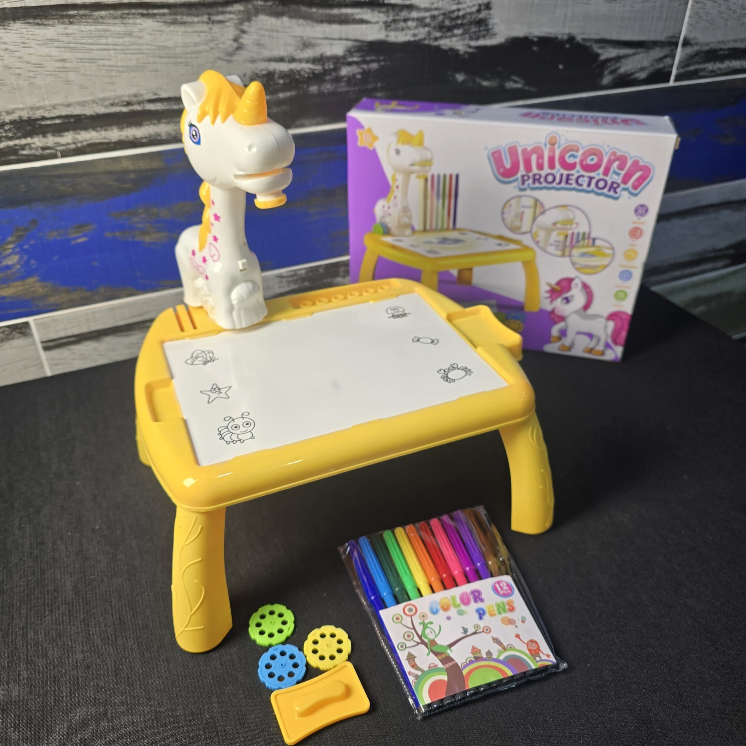 Unicorn Projector Painting Table, - Image 2