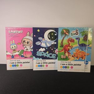 "I am a little painter" activity books!