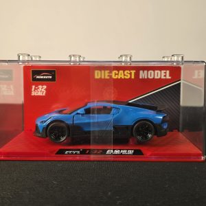Exquisite 1:32 Scale Die-Cast Bugatti Divo – Hypercar Replica with Lights, Sound, and Display Case.