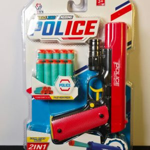 Police Series Electric Sound & Light Toy Pistol