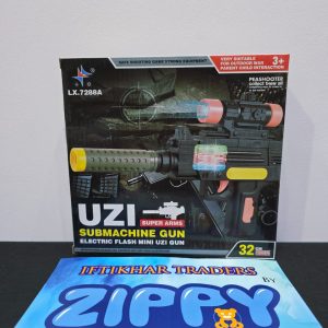Electric Flash Mini Uzi Submachine Gun Toy