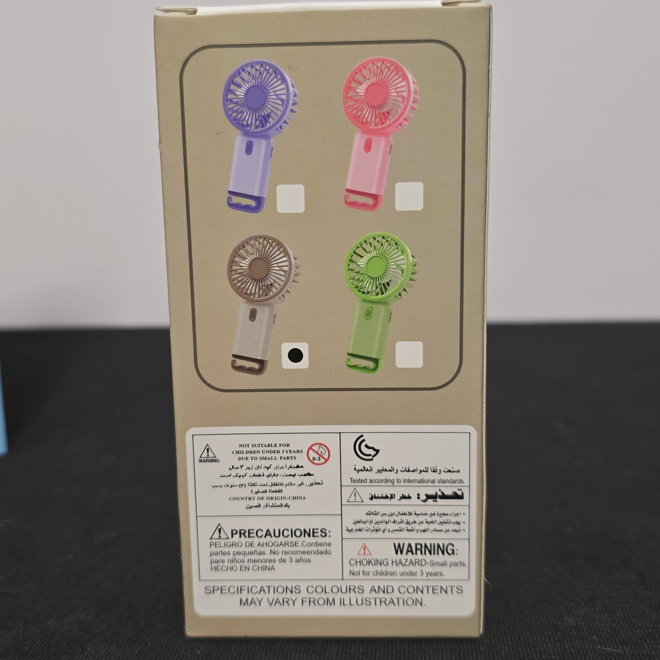 Portable Multi-Functional Mini Fan – USB Rechargeable Handheld & Desktop Fan - Image 4