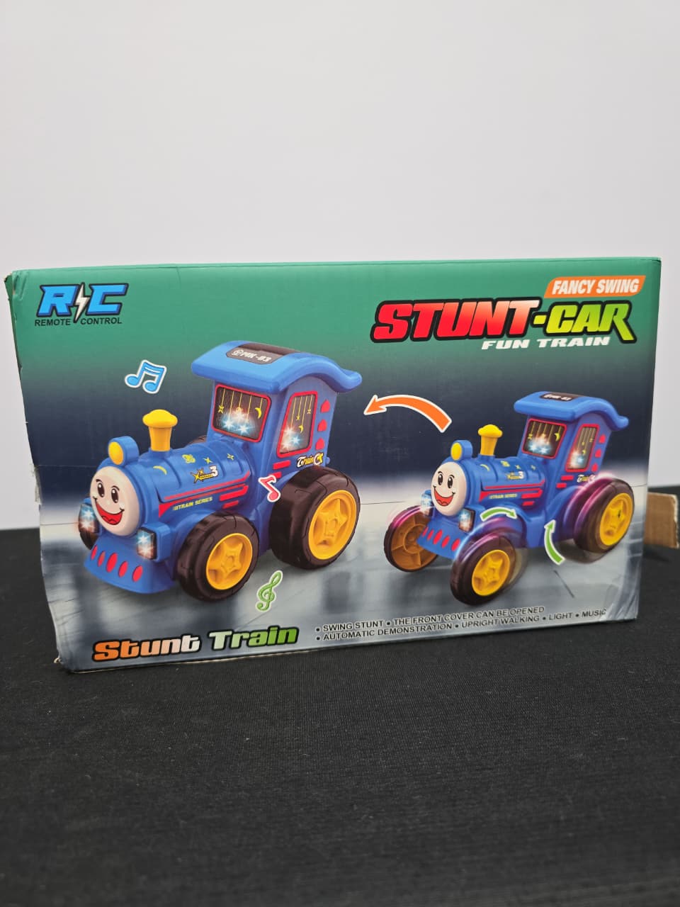 RC Fancy Swing Stunt Train – Dynamic 360° Rotating Electric Toy - Image 4