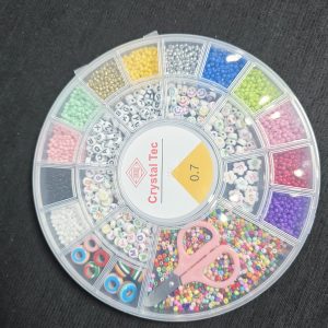 Crystal Tec DIY Jewelry Making Bead Kit – Ultimate Round Organizer