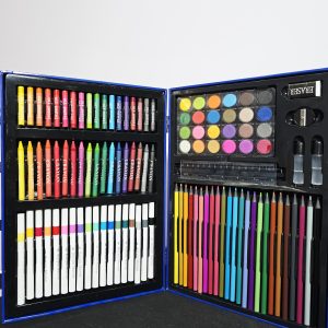 128-Piece Space Adventure Art Set – Deluxe Creative Carry Case