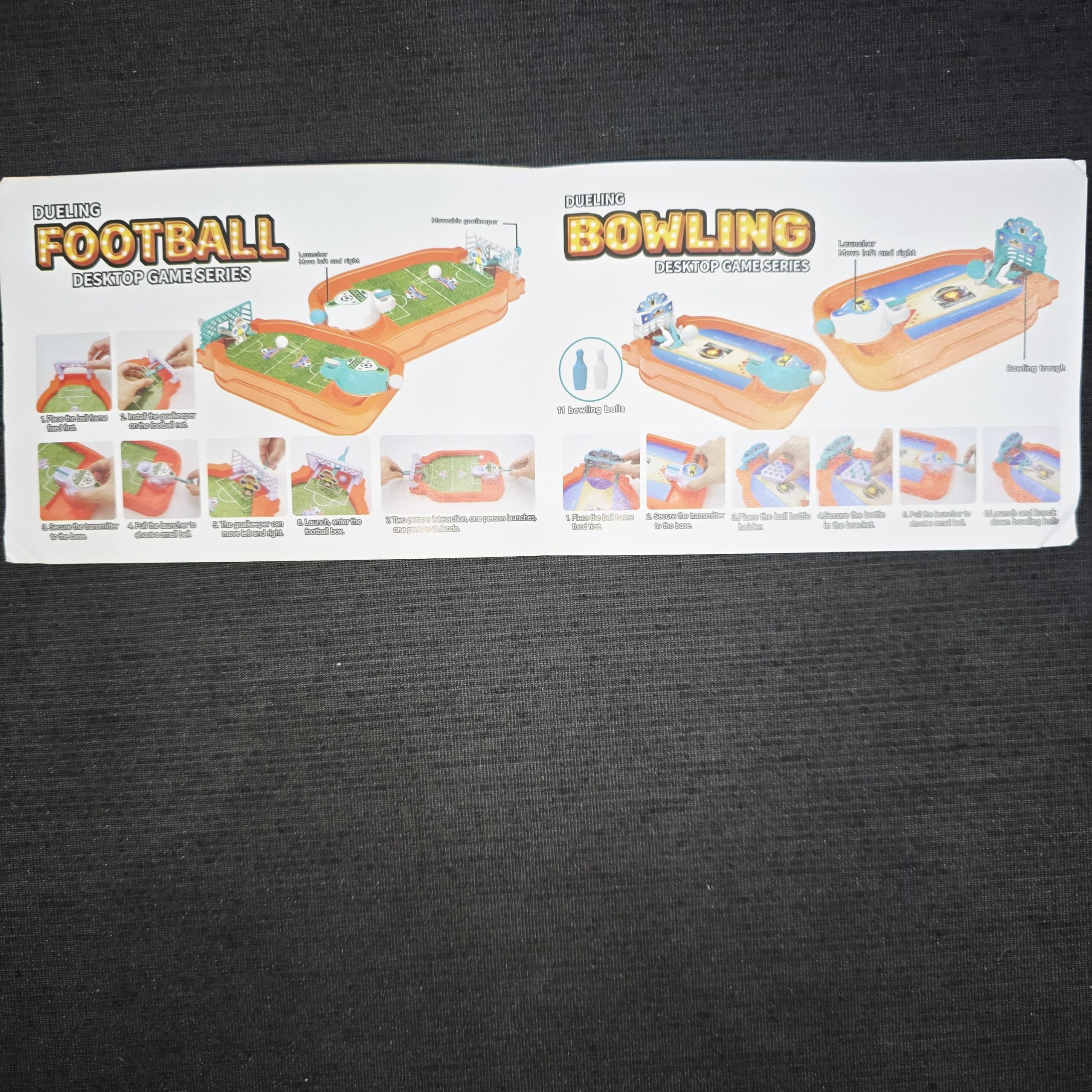 4-in-1 Sports Desktop Game Series – Neon Edition Multi-Sport Set - Image 4
