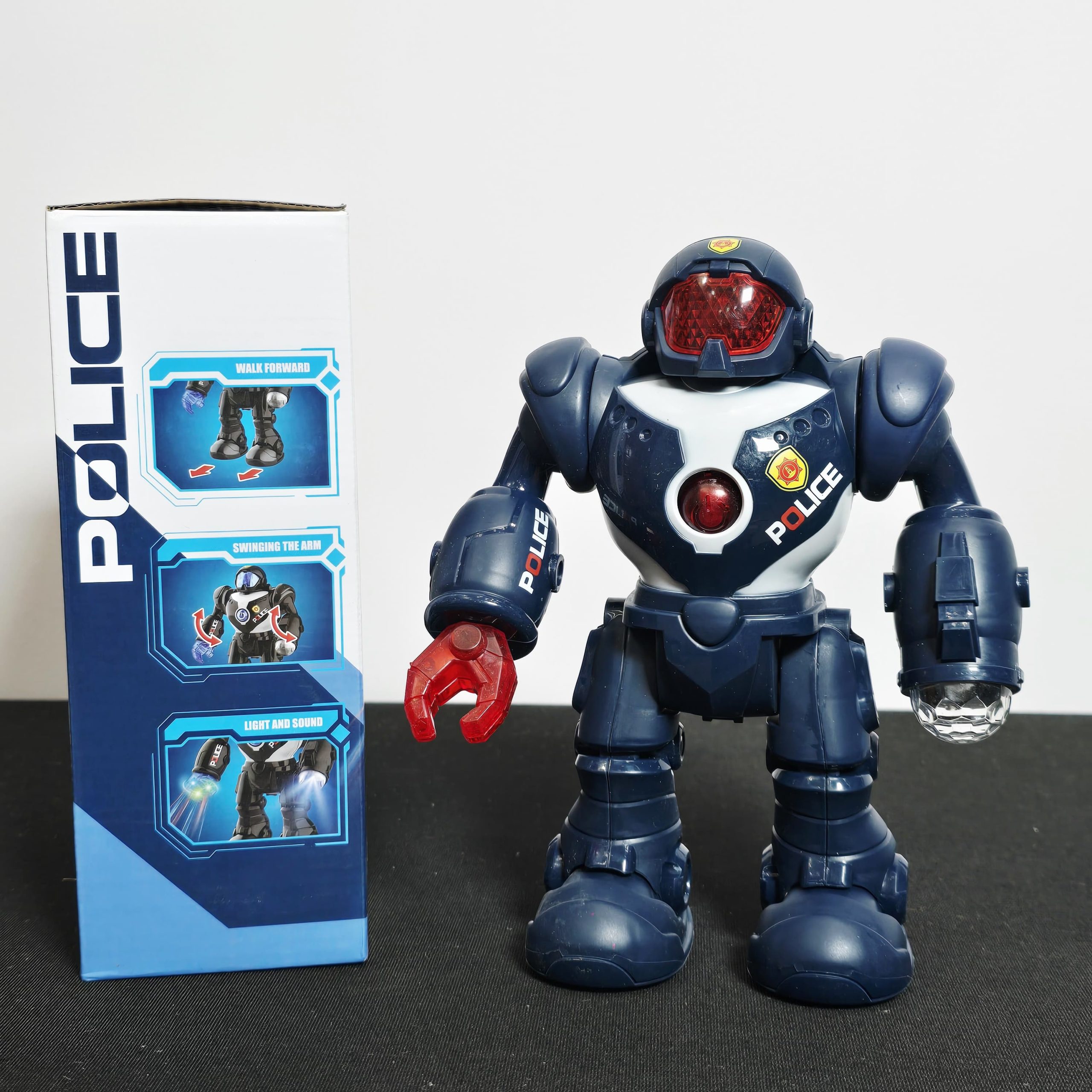 City Guardian Police Robot - Dynamic Battery Operated Toy for Kids - Image 3