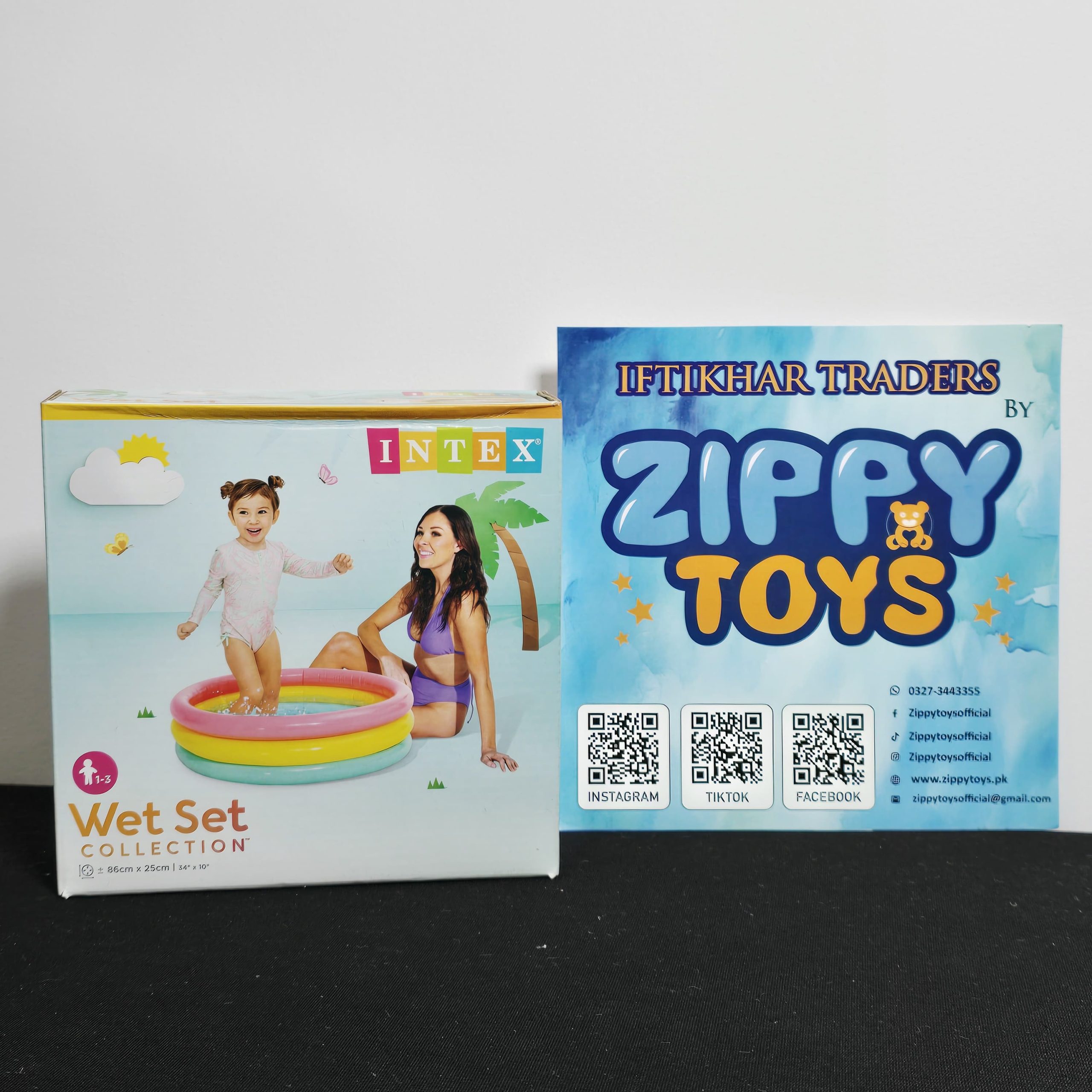Intex Wet Set Collection Sunset Glow Baby Pool (34in x 10in) - Image 2