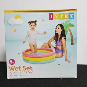 Intex Wet Set Collection Sunset Glow Baby Pool (34in x 10in)
