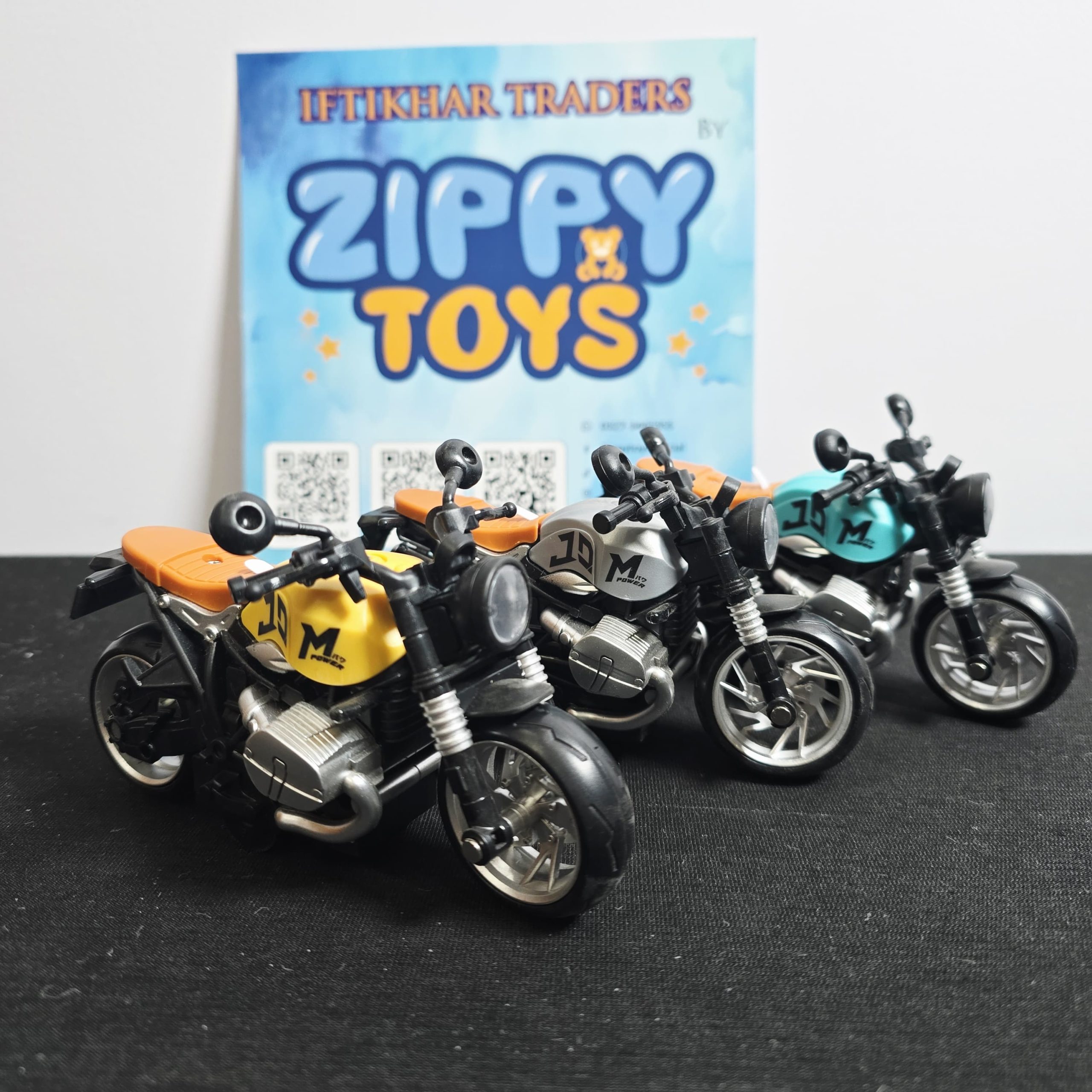 Premium Scale Model Retro Motorcycles with Dynamic Lights and Sound - Image 6