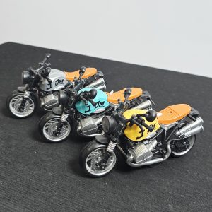 Premium Scale Model Retro Motorcycles with Dynamic Lights and Sound