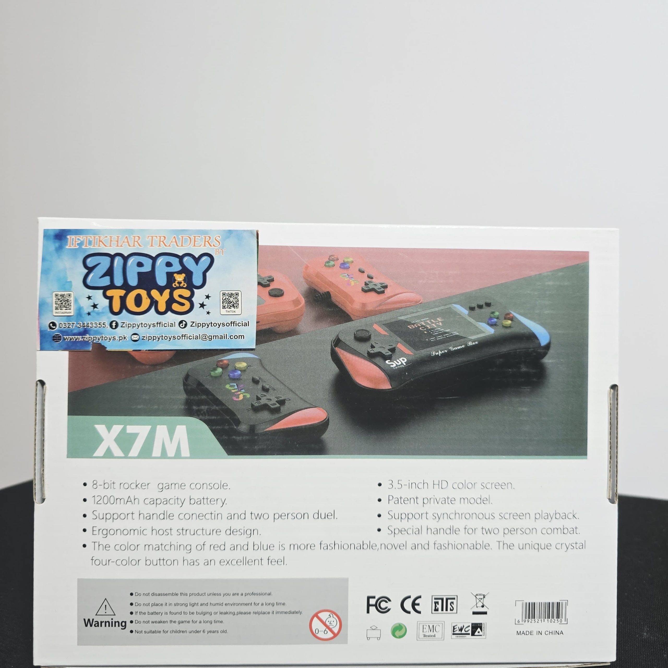 OH YOUTH X7M Retro Handheld Console – 500-in-1 Super Game Box - Image 6