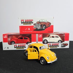 1:32 Scale Classic Die-Cast Beetle – Pull-Back Stunt Car Series