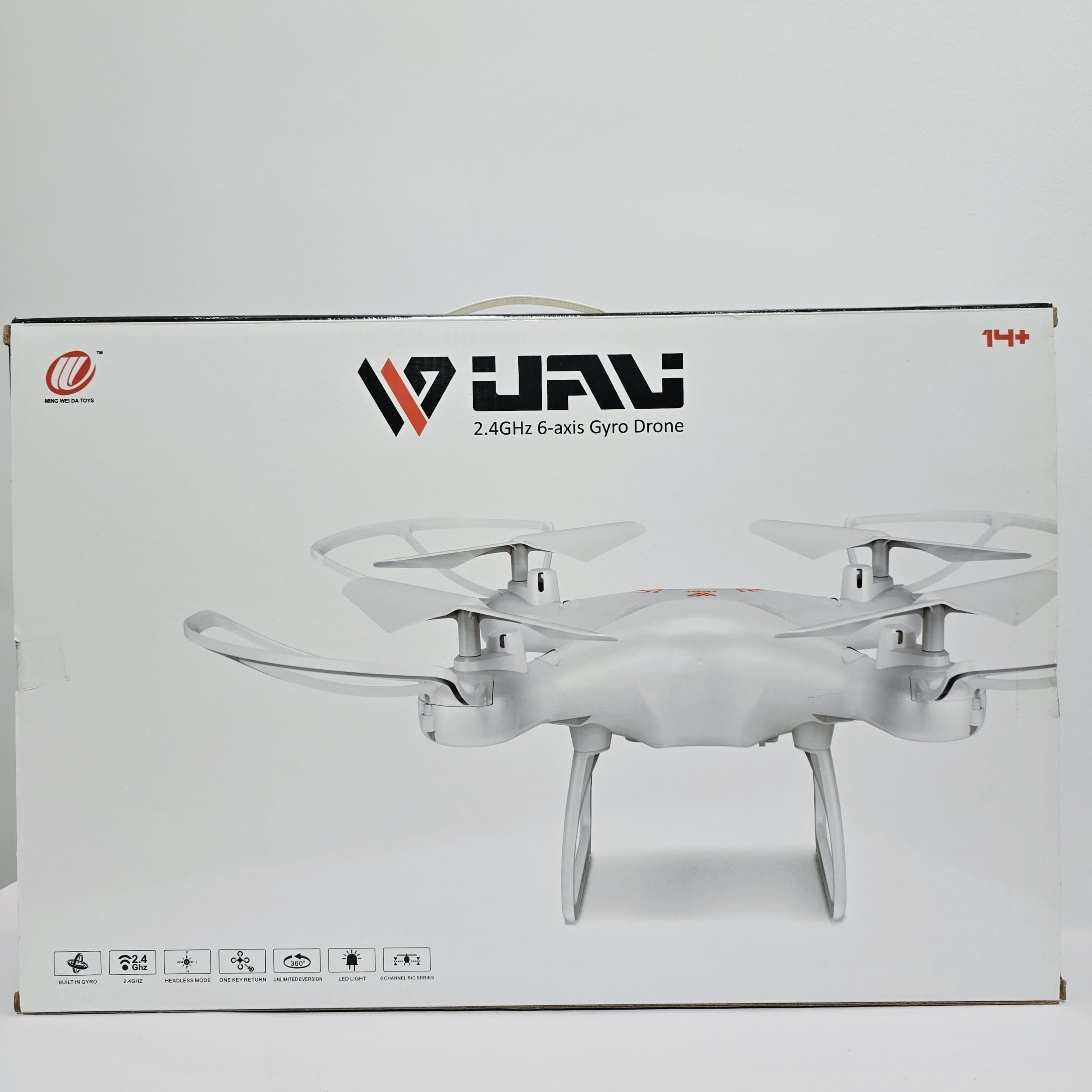 UAV 6-Axis Gyro RC Quadcopter - 2.4GHz High-Stability Drone with Headless Mode, One-Key Return, and $360^{\circ}$ Unlimited Eversion - Image 6