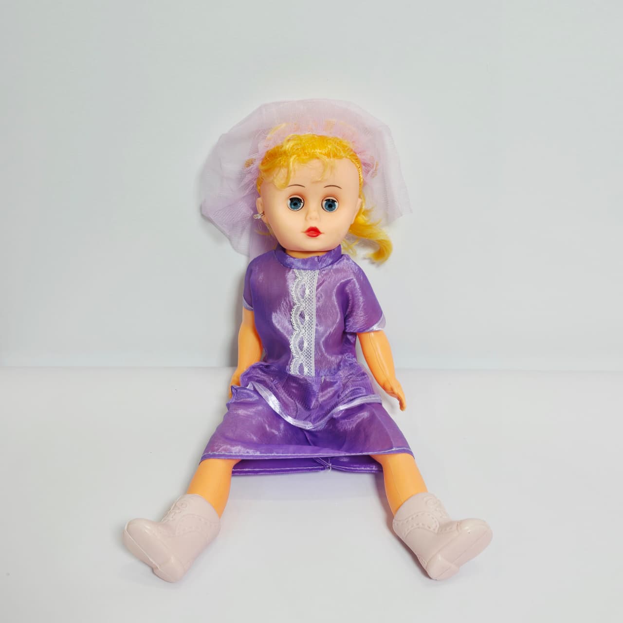 Princess Doll with Bridal Veil and Boots - Image 2