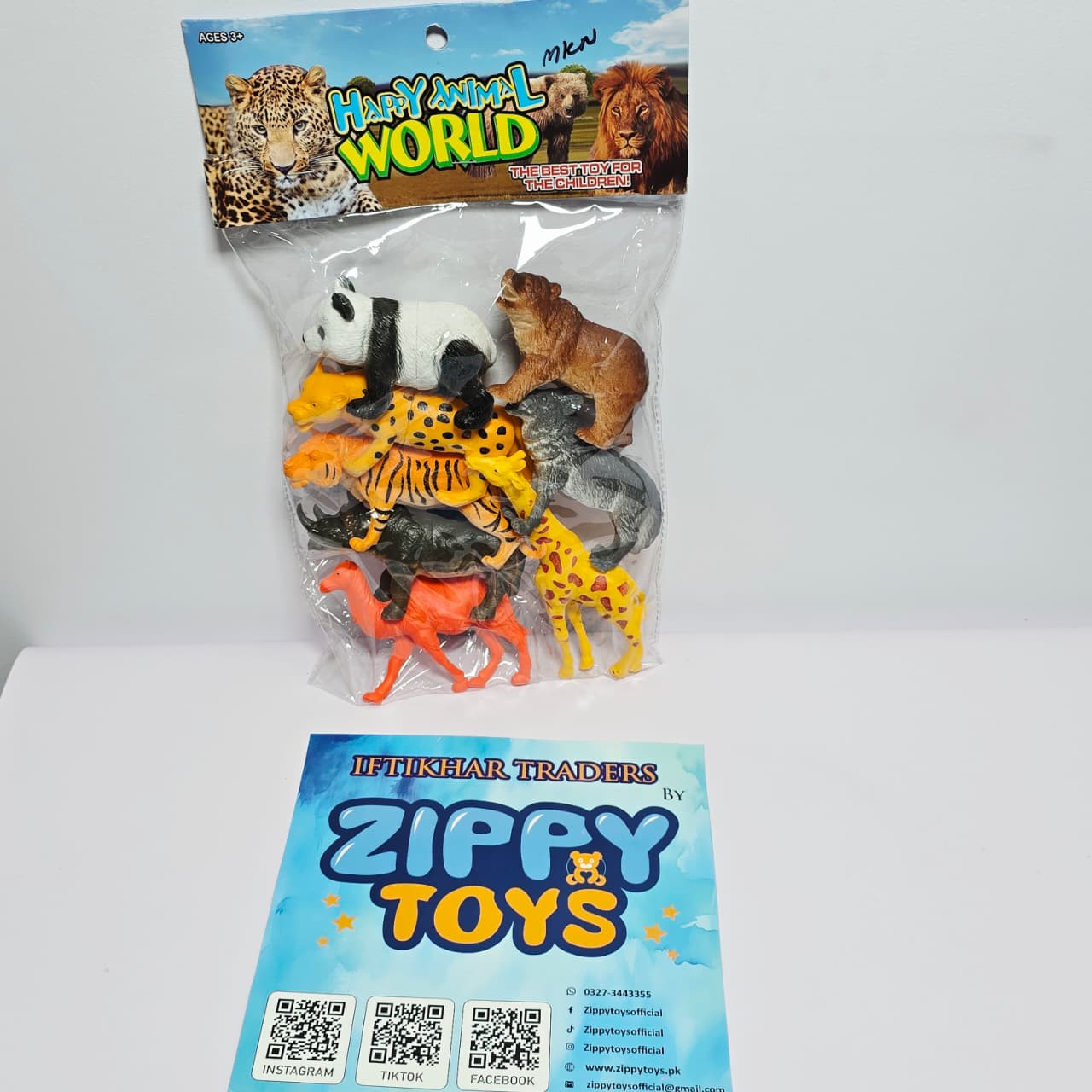 Wild Jungle Animal Toy Figures Set - Image 4