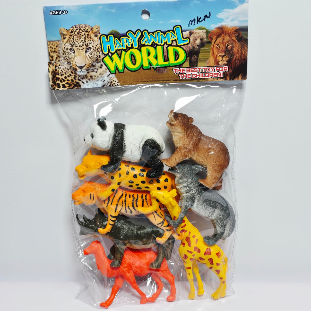Wild Jungle Animal Toy Figures Set - Image 3