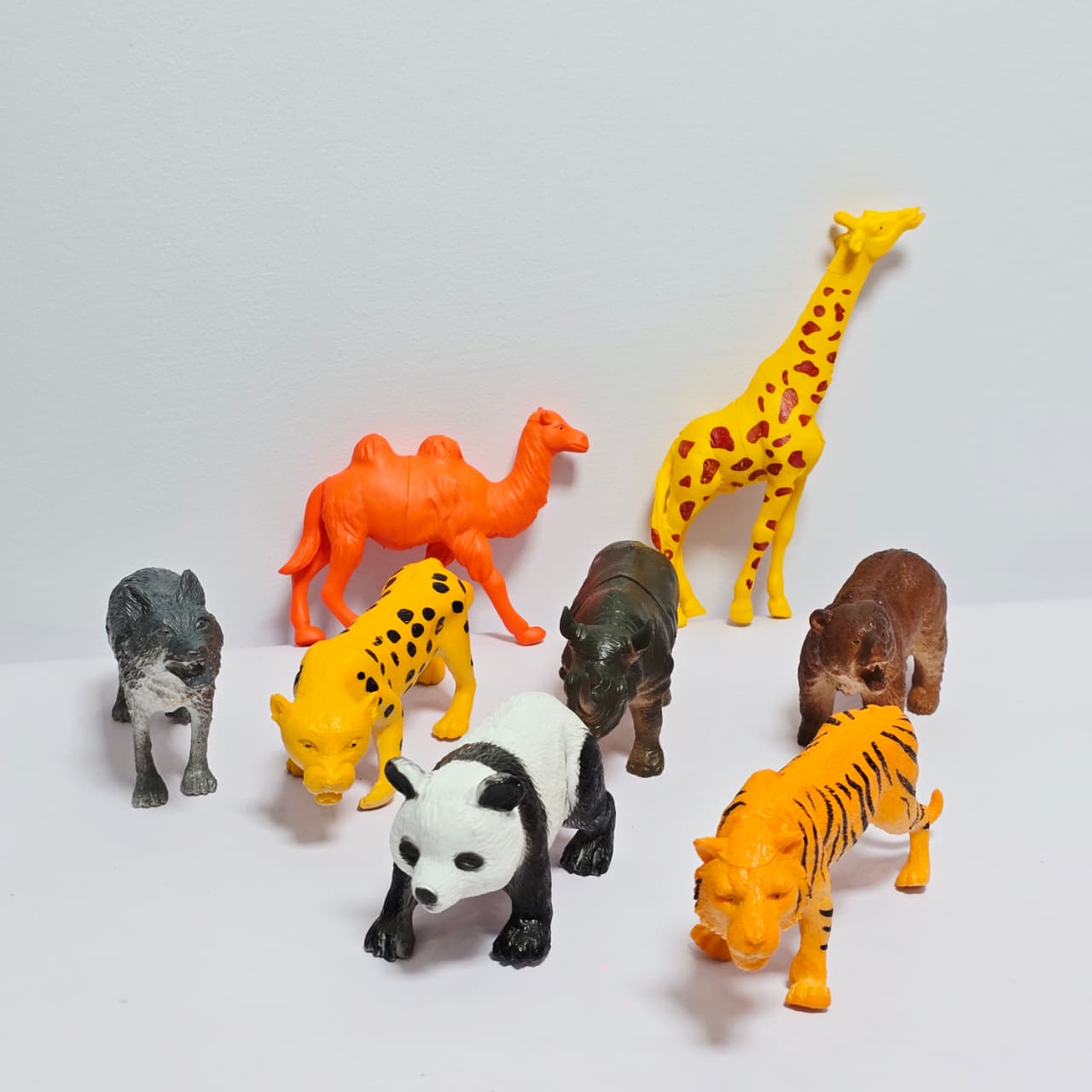 Wild Jungle Animal Toy Figures Set - Image 2