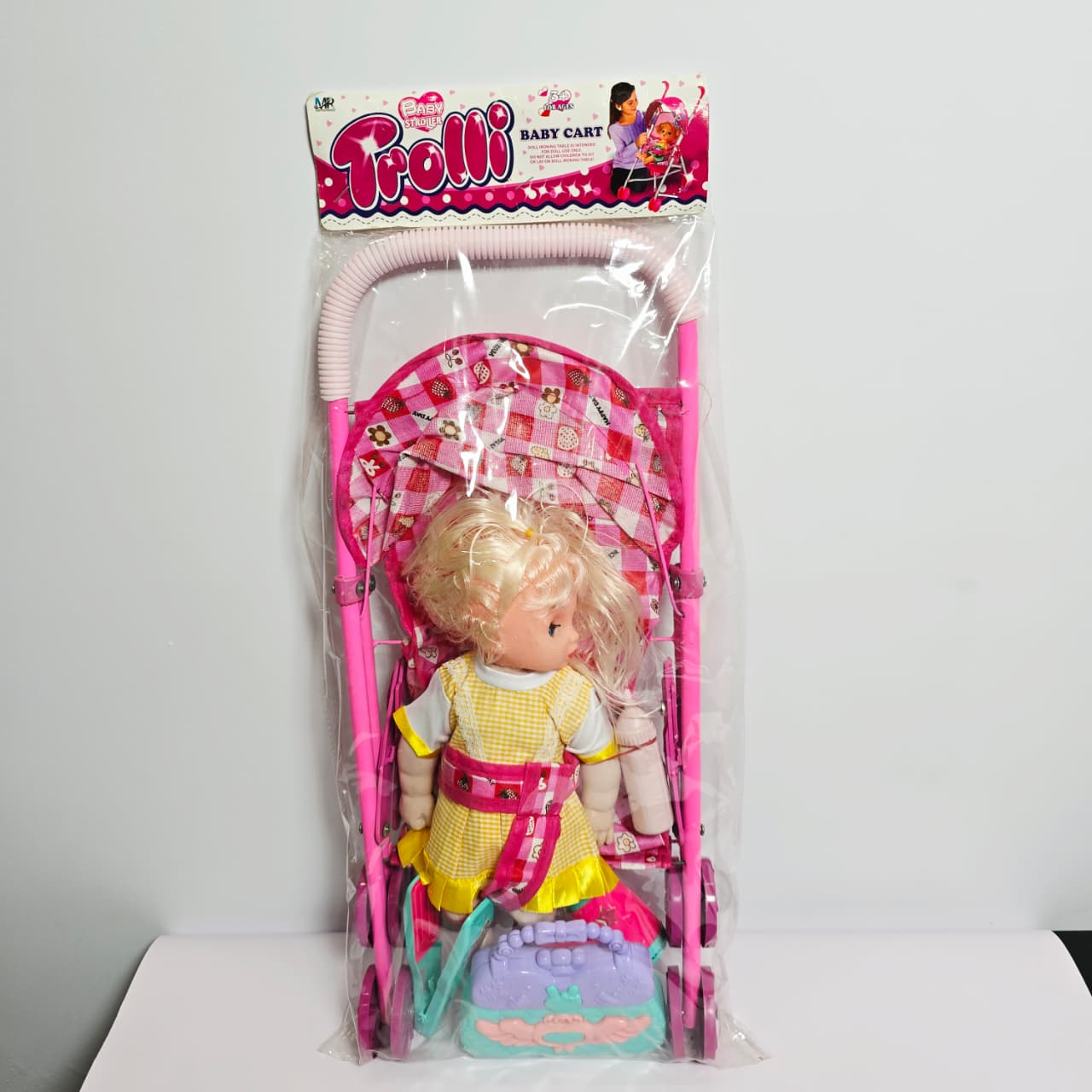 Baby Doll with Stroller and Beauty Accessories Set - Image 4