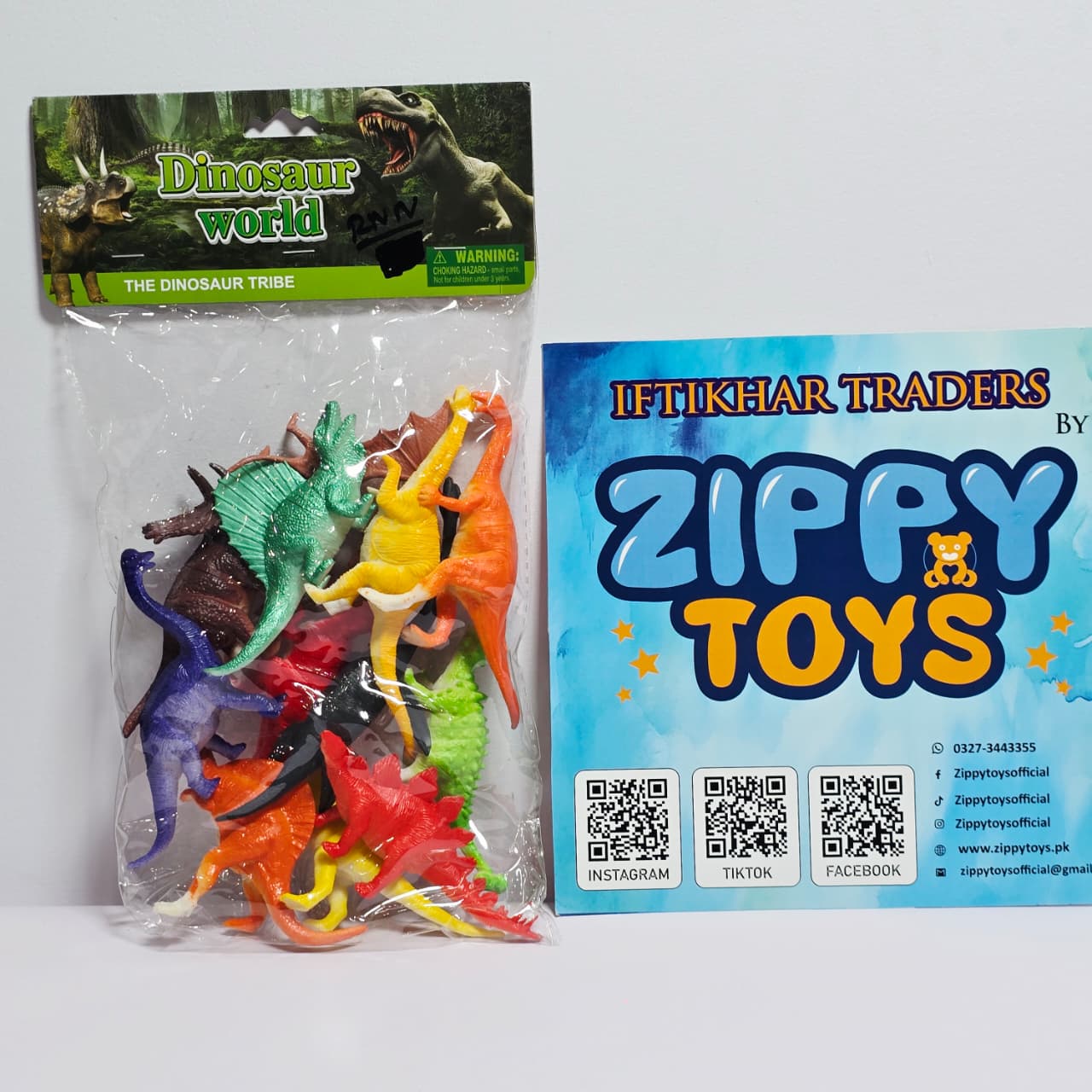 Miniature Dinosaur Toy Figures Set - Image 4