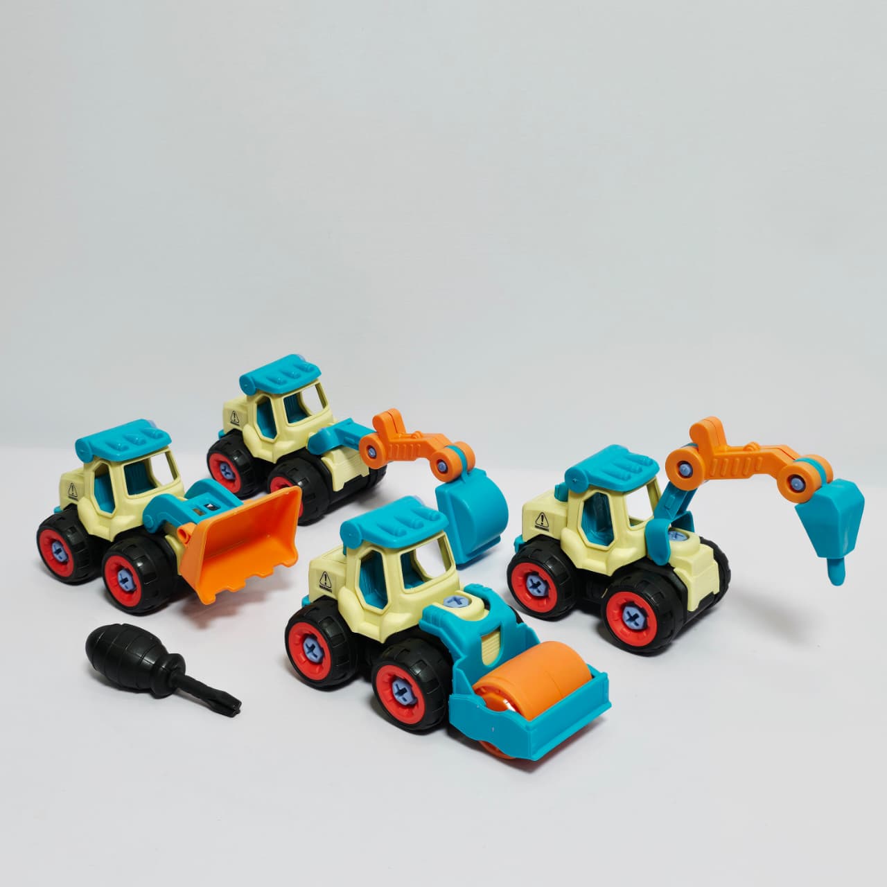Take-Apart Construction Vehicle Toy Set - Image 2