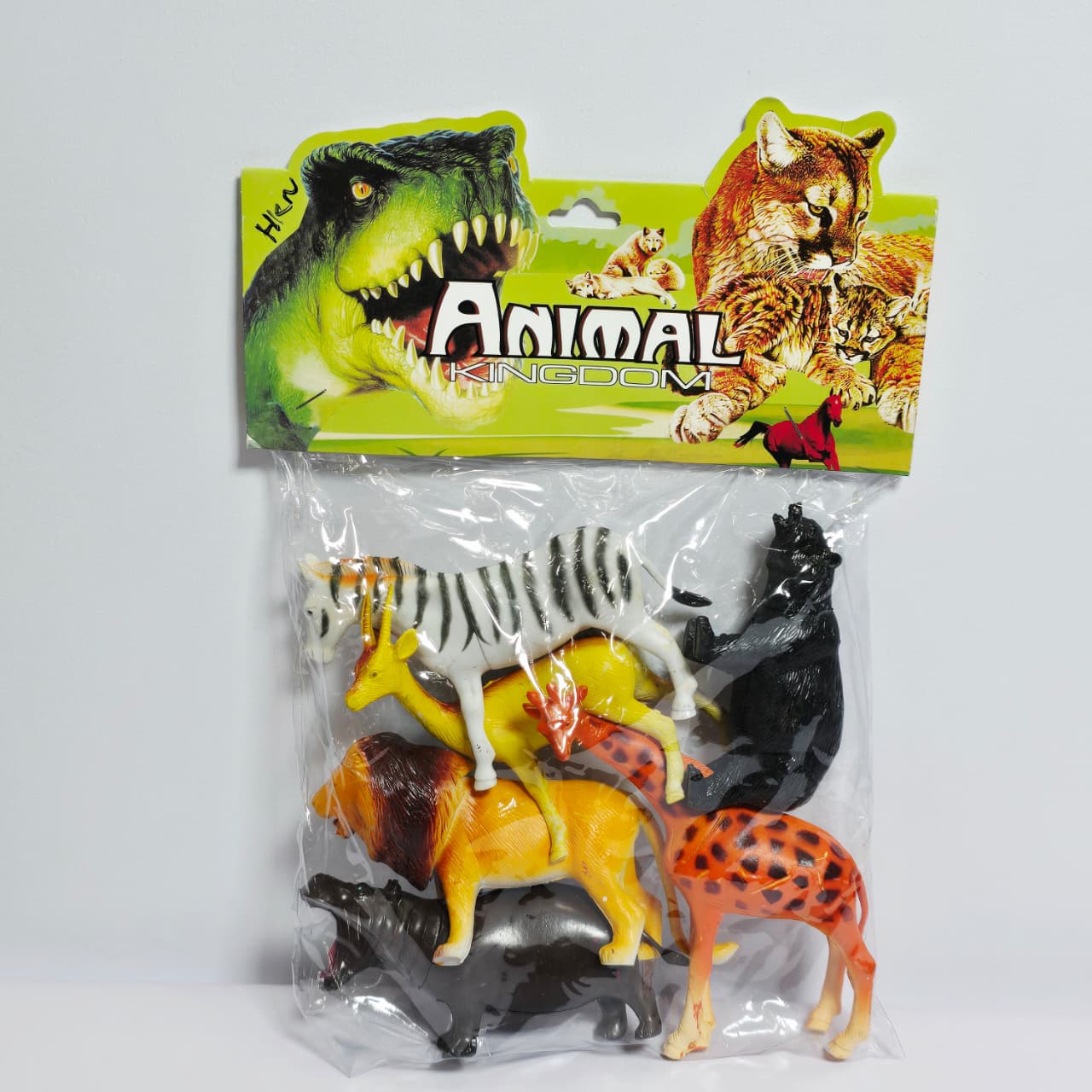 Wild Safari Animal Toy Figures Set - Image 2