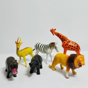 Wild Safari Animal Toy Figures Set