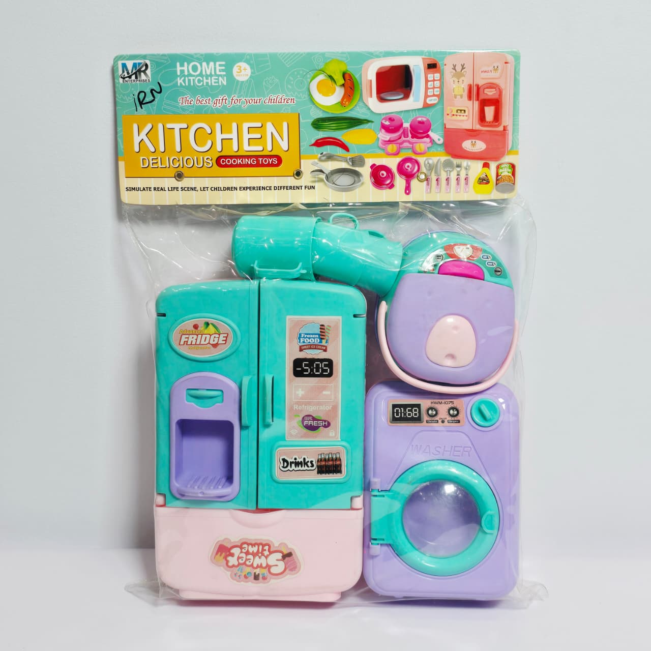 Kids Modern Kitchen & Home Appliances Toy Playset - Image 4